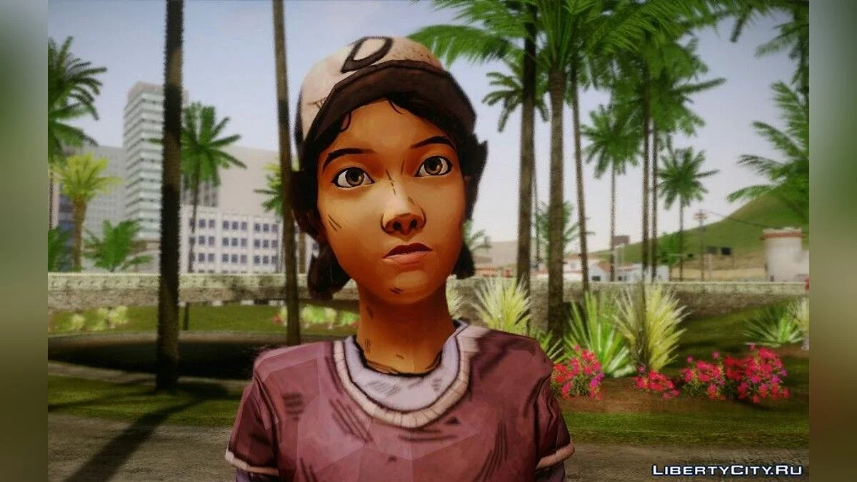 Clementine (The Walking Dead) / GTA San Andreas