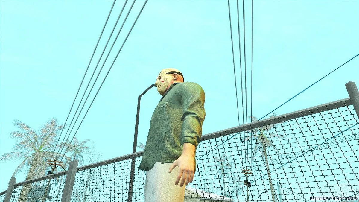 Джейсон Вурхіз з гри Friday the 13th: The Game / GTA San Andreas