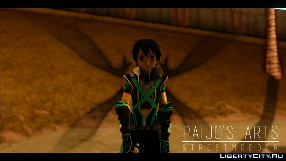 Kirito Alo (Інший наряд) з The Lost Song / GTA San Andreas