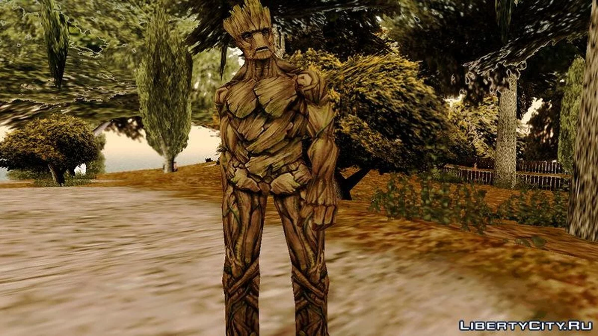Marvel Future Fight - Groot / GTA San Andreas