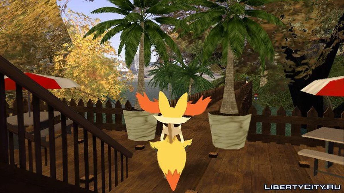 Pokémon X/Y - Braixen / GTA San Andreas