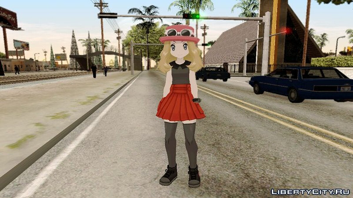 GTA San Andreas Pokemon Masters-Serena (XY/XYZ anime version) Mod