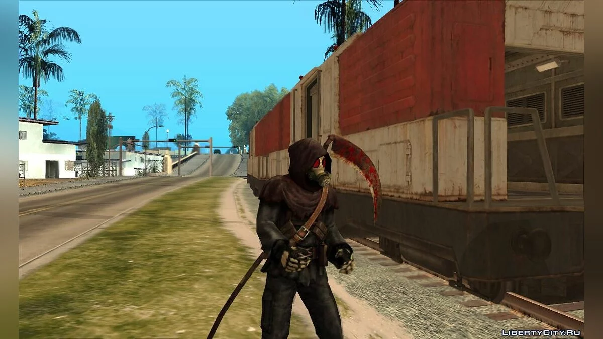 Resident Evil: The Mercenaries - Hunk (Mr Death) / GTA San Andreas