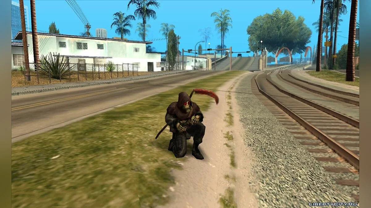 Resident Evil: The Mercenaries - Hunk (Mr Death) / GTA San Andreas