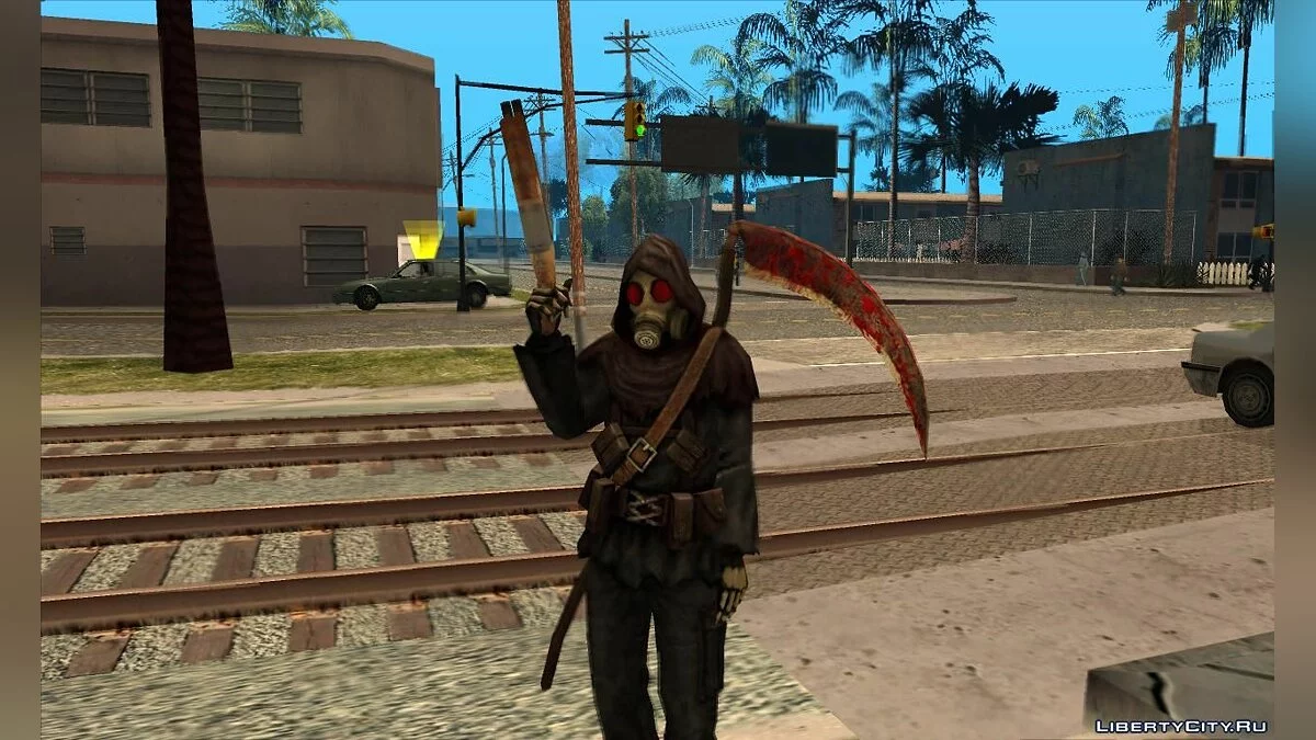 Resident Evil: The Mercenaries - Hunk (Mr Death) / GTA San Andreas
