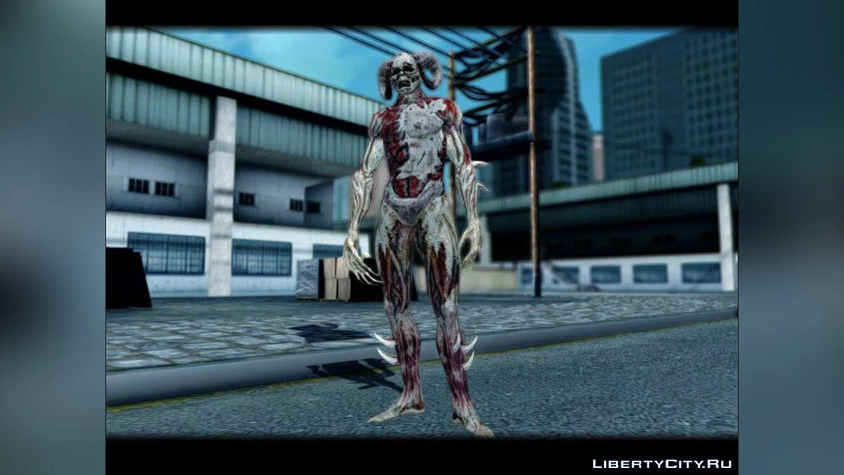 Shadows of the Damned Monster / GTA San Andreas