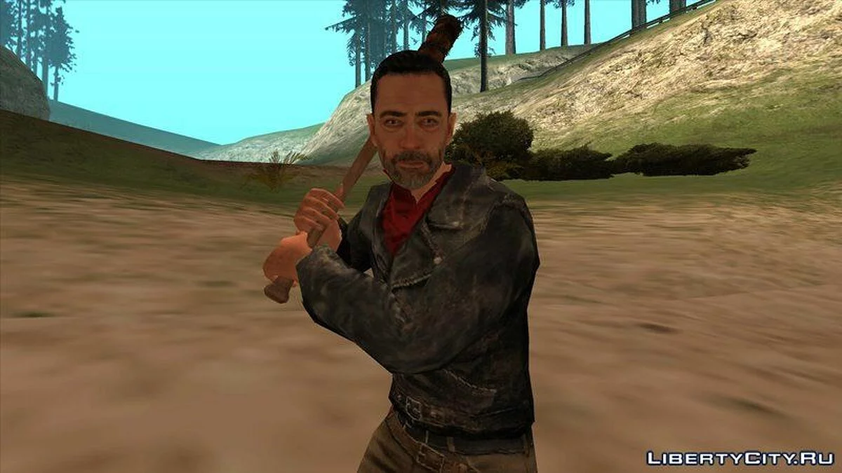 The Walking Dead No Man's Land Negan / GTA San Andreas
