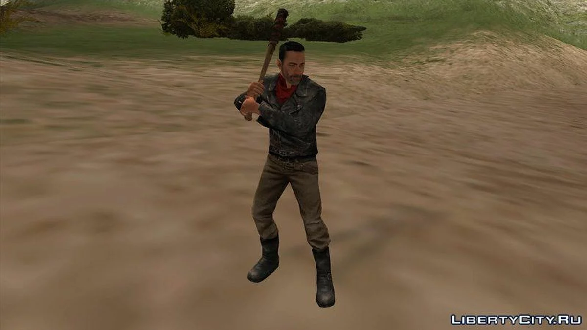The Walking Dead No Man's Land Negan / GTA San Andreas