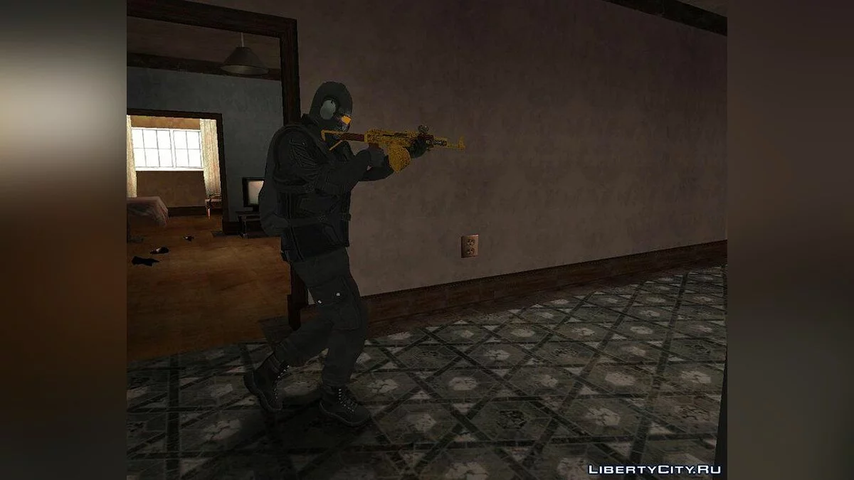 GTA Online: Simon Ghost / GTA San Andreas