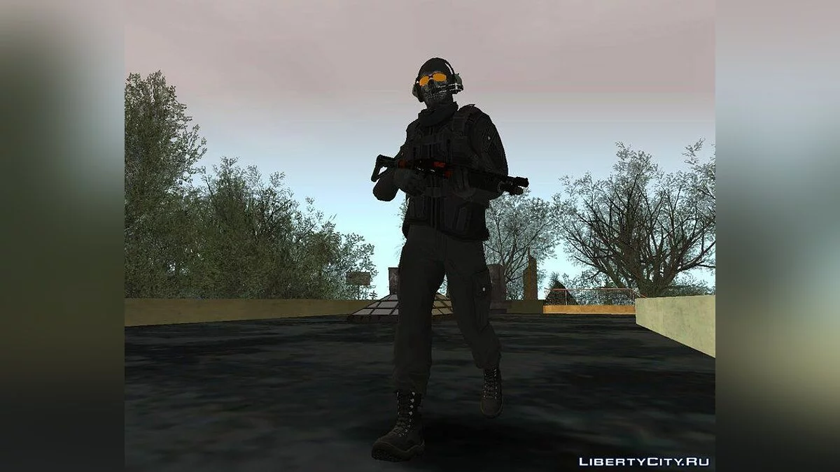 GTA Online: Simon Ghost / GTA San Andreas