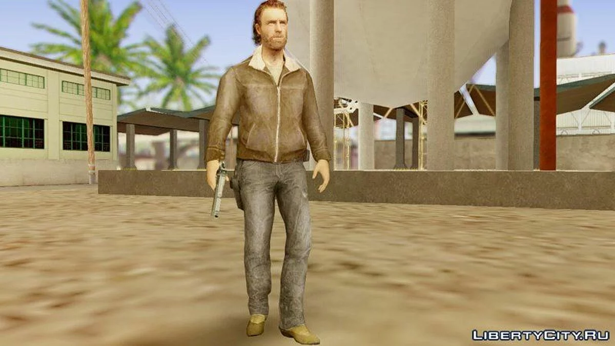 The Walking Dead No Man's Land Rick / GTA San Andreas