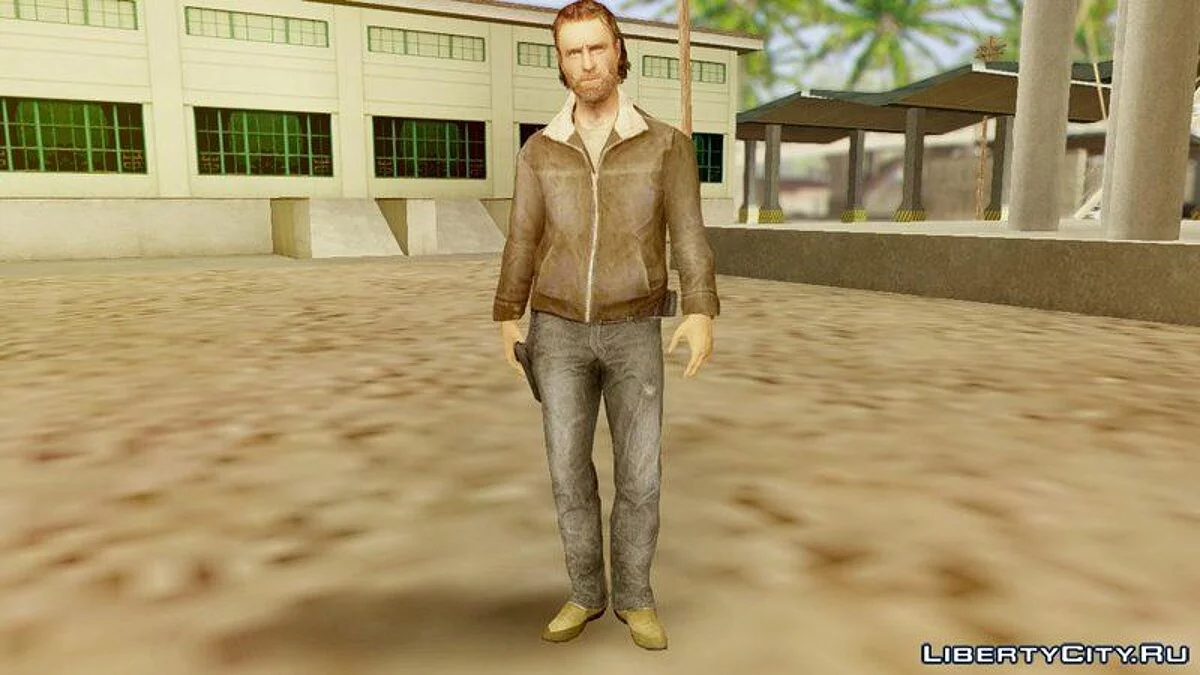 The Walking Dead No Man's Land Rick / GTA San Andreas