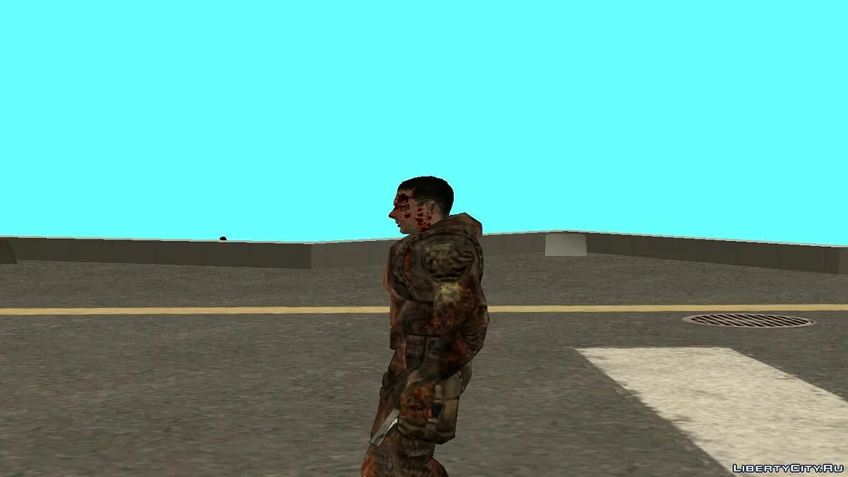 زومبي دجتياريف من S.T.A.L.K.E.R / جي تي إيه سان أندرياس