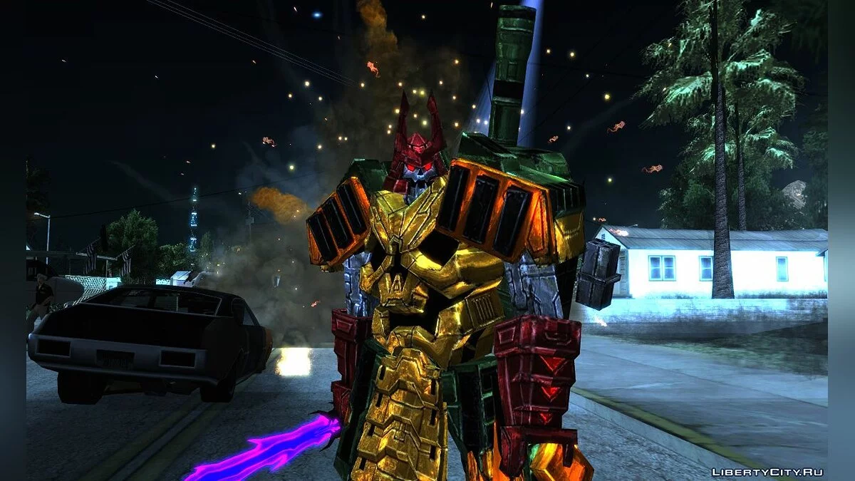 Transformers Earth Wars: Bludgeon / GTA San Andreas