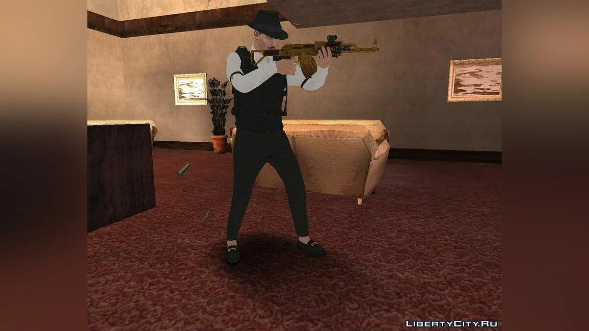 GTA Online: Skin de Enemigos Públicos / GTA San Andreas