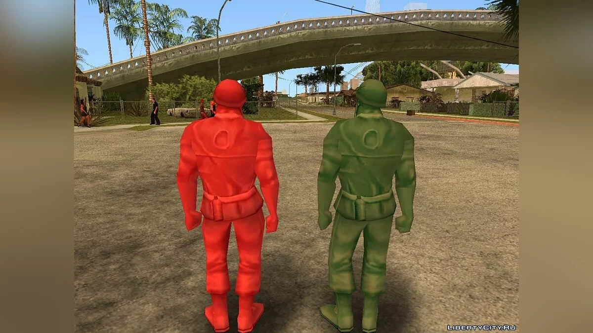 Spielzeug-Soldaten-Paket / GTA San Andreas