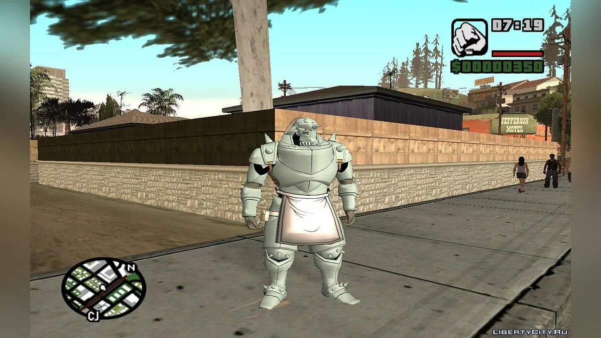 Алфонс Елрик (Повний Метал Алхімік: Дочка Сутінків) / GTA San Andreas