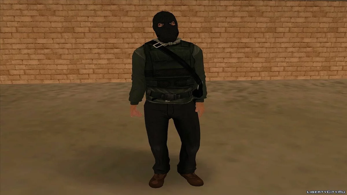 Bandit from Battlefield 3 / GTA San Andreas