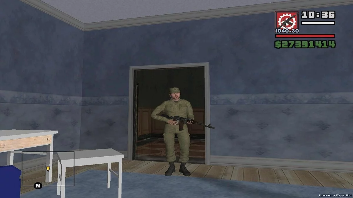 Soldats des Forces de Fusiliers Motorisés de la Fédération de Russie de la première guerre de Tchétchénie / GTA San Andreas