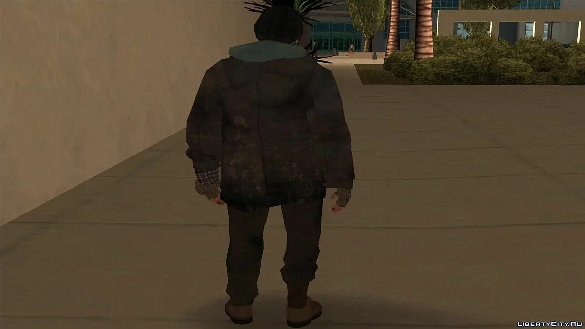 Бездомний з теорії змови Борна / GTA San Andreas