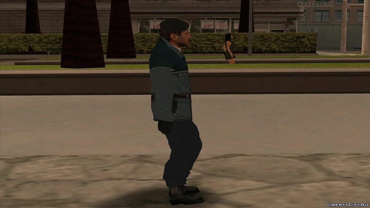 Поліція Цюриха з Bourne Conspiracy / GTA San Andreas