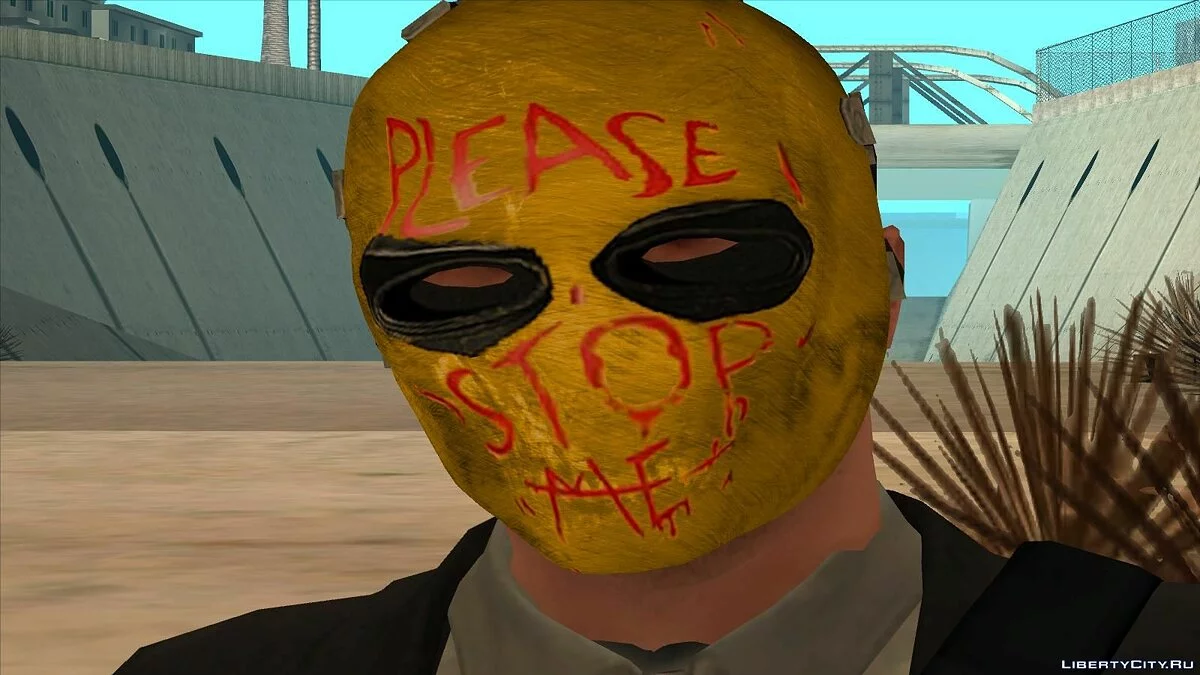 Homme masqué inspiré de MH / GTA San Andreas