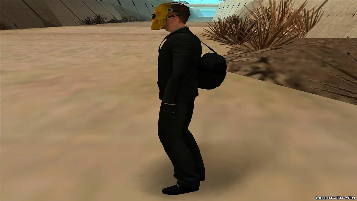 Homme masqué inspiré de MH / GTA San Andreas