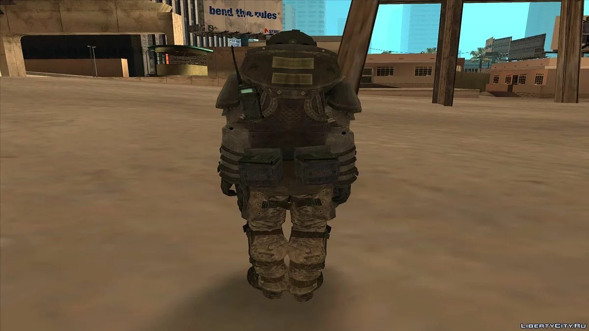 Juggernaut from CoD MW 3 / GTA San Andreas