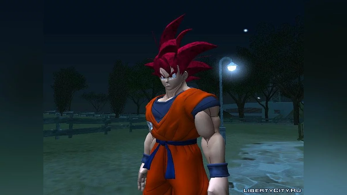 Goku SSJ БОГ / GTA San Andreas