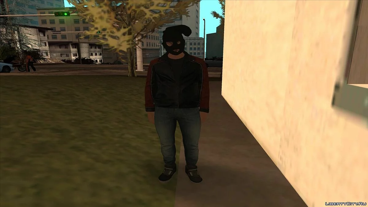 Robber from GTA 5 DLC Heist / GTA San Andreas