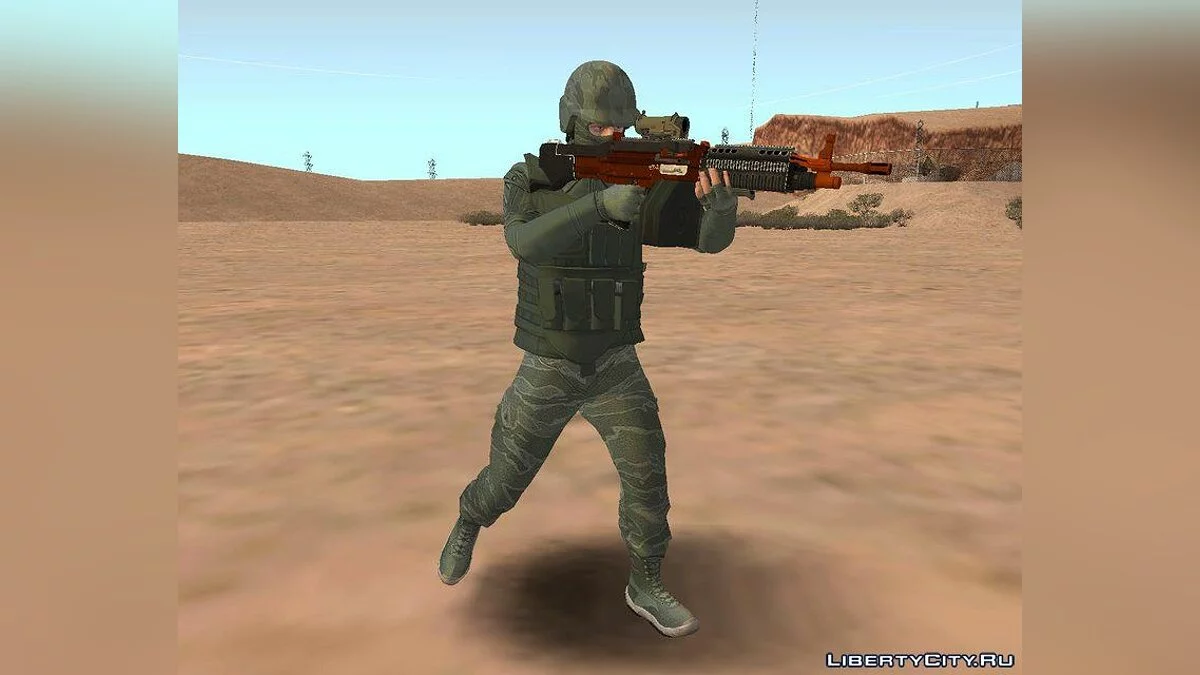 GTA أونلاين: مظهر الجيش / جي تي إيه سان أندرياس
