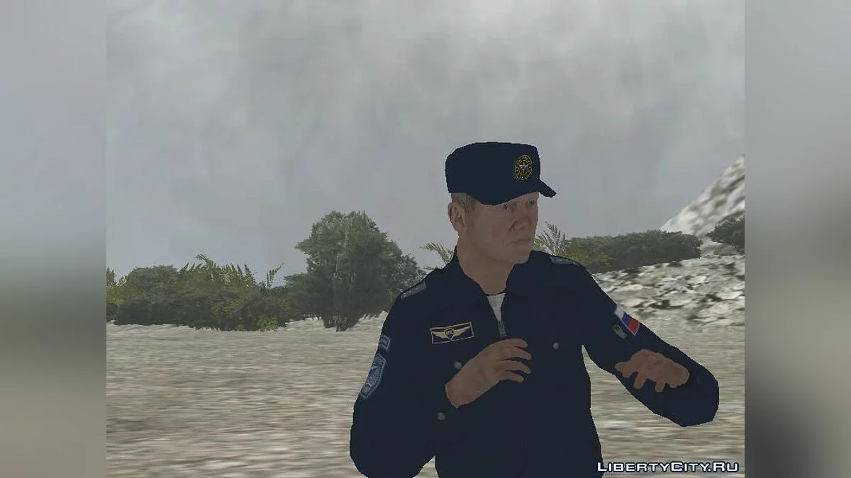 Капітан авіації МНС РФ / GTA San Andreas