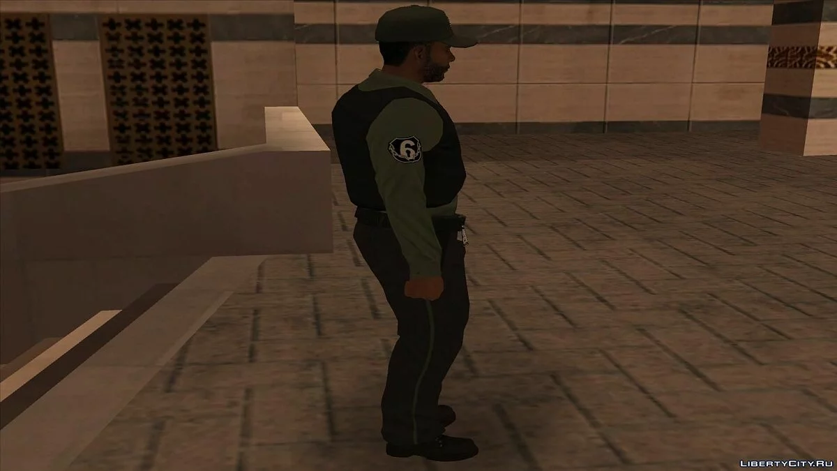 Guard from GTA V / GTA San Andreas
