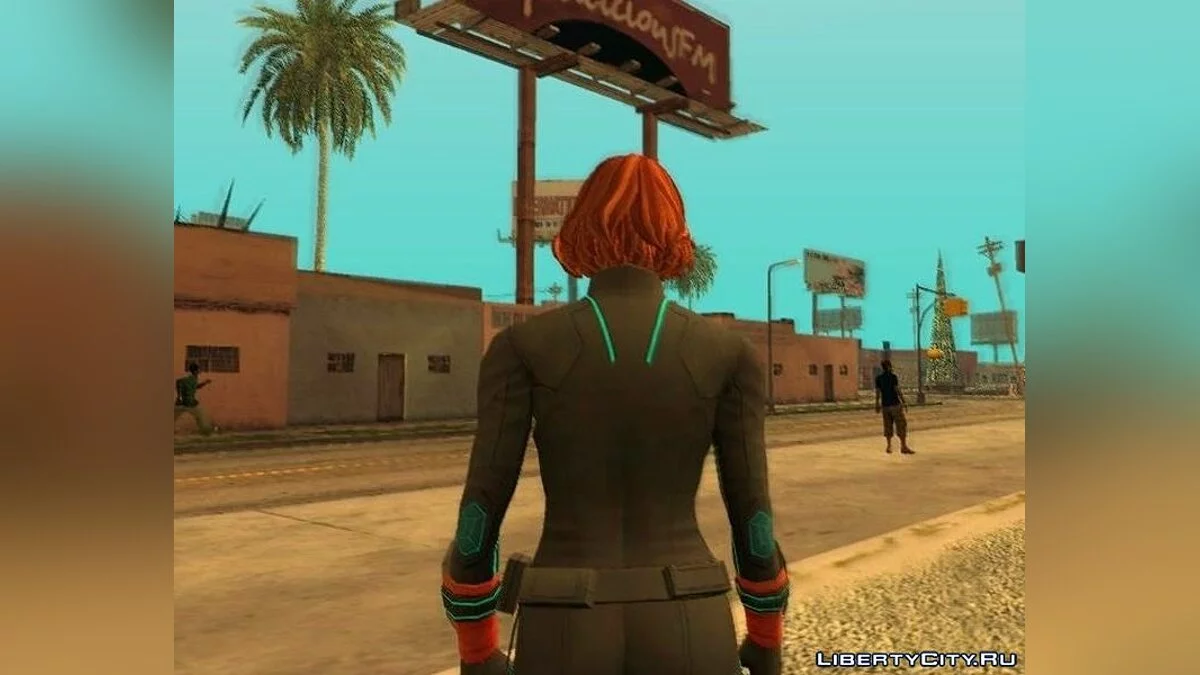 Скарлет Йоханссон Чорна вдова (Marvel Heroes) / GTA San Andreas