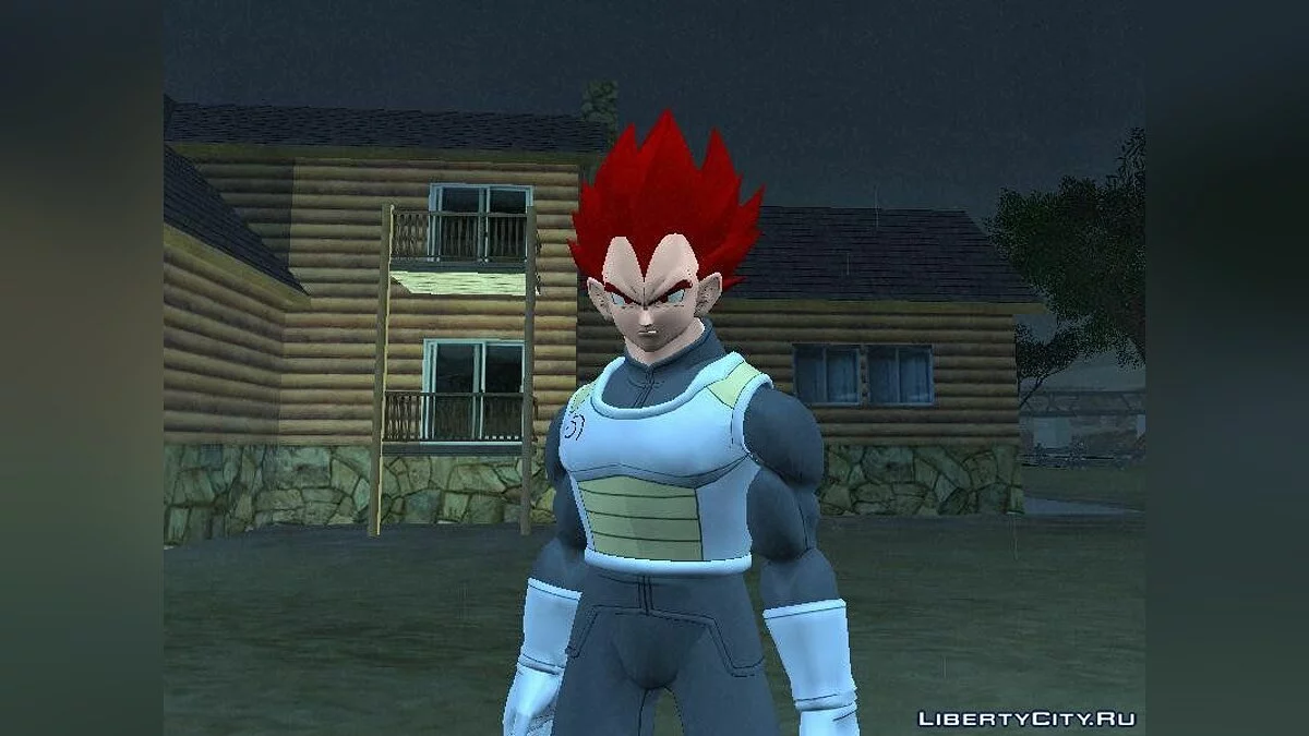 Vegeta SSJ бог / GTA San Andreas