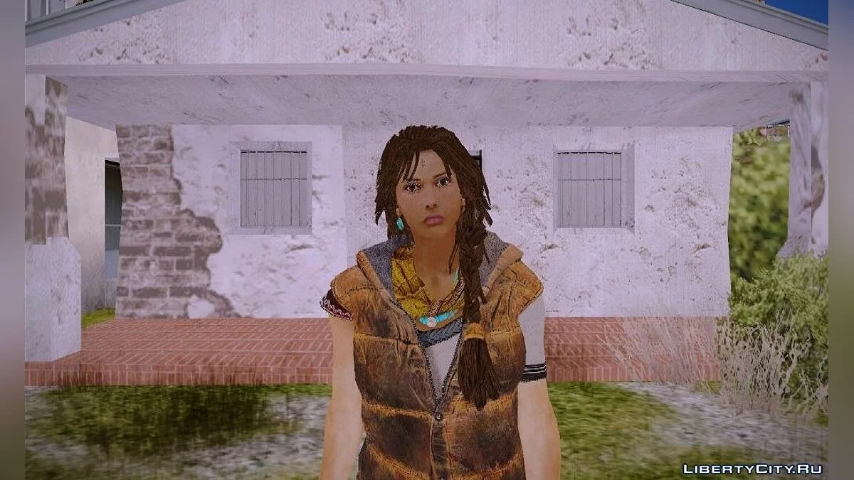 Amita from Far Cry 4 / GTA San Andreas
