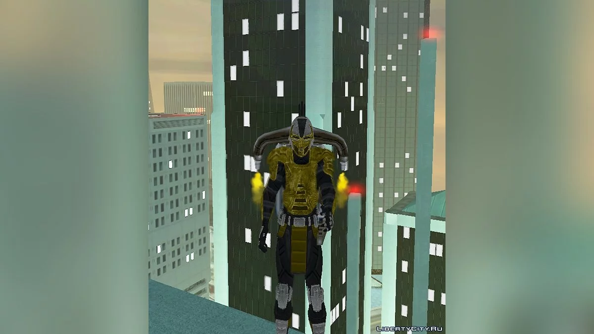 Cyrax from Mortal Kombat / GTA San Andreas