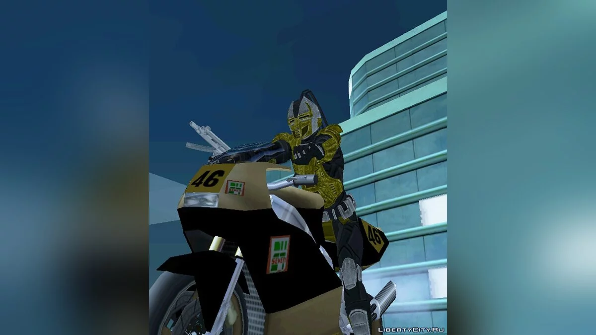 Cyrax from Mortal Kombat / GTA San Andreas