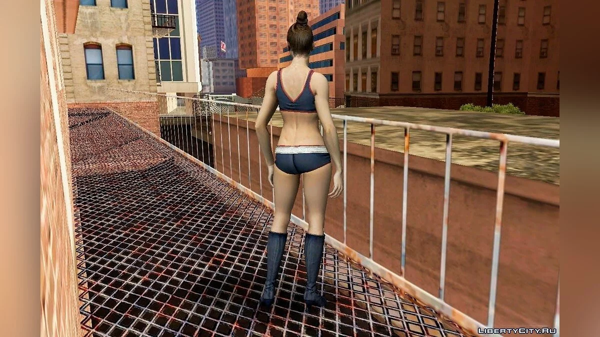 来自《二进制领域》的舞蹈女孩 / GTA San Andreas