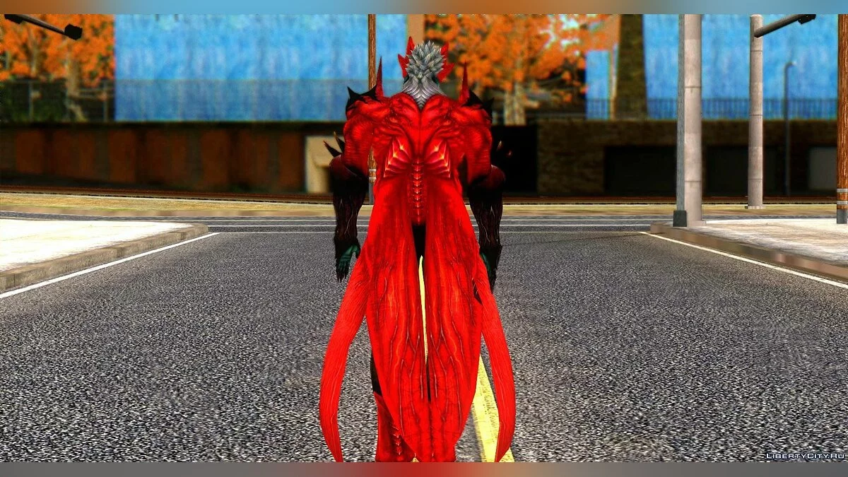 Dante Démon de Devil May Cry 4 / GTA San Andreas
