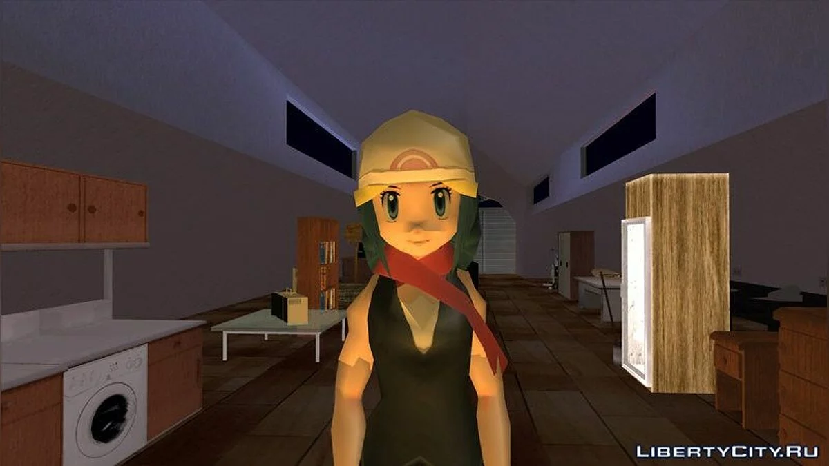 Dawn/Maya - Pokémon (costumes D/P - Platinum) / GTA San Andreas