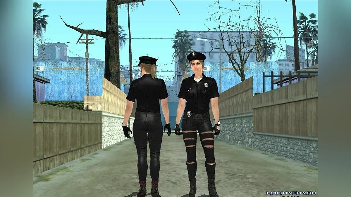 Жіноча поліція з GTA 5 / GTA San Andreas