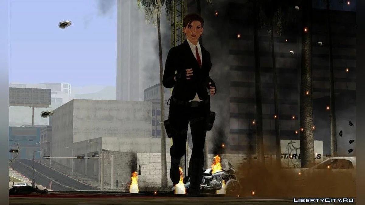 Lara Croft Hitman de Lara Croft et le Temple d'Osiris / GTA San Andreas