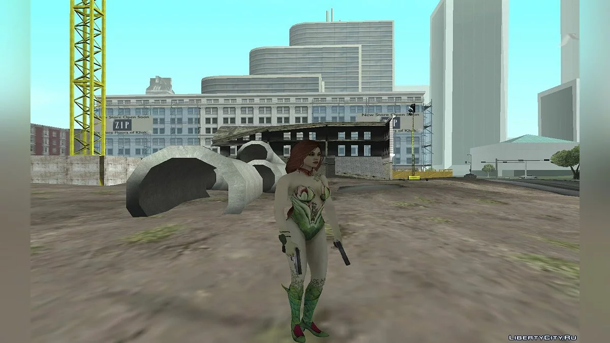 Poison Ivy de Injustice 2 / GTA San Andreas