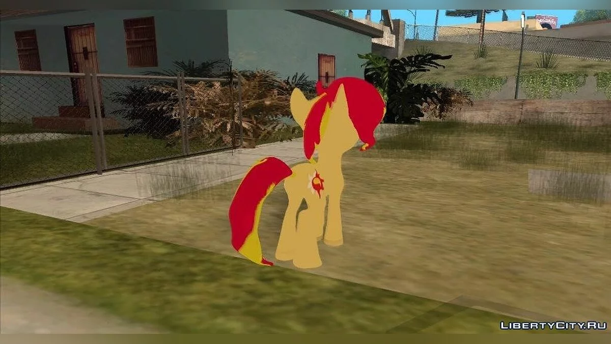 Sunset Shimmer (My Little Pony) / GTA San Andreas
