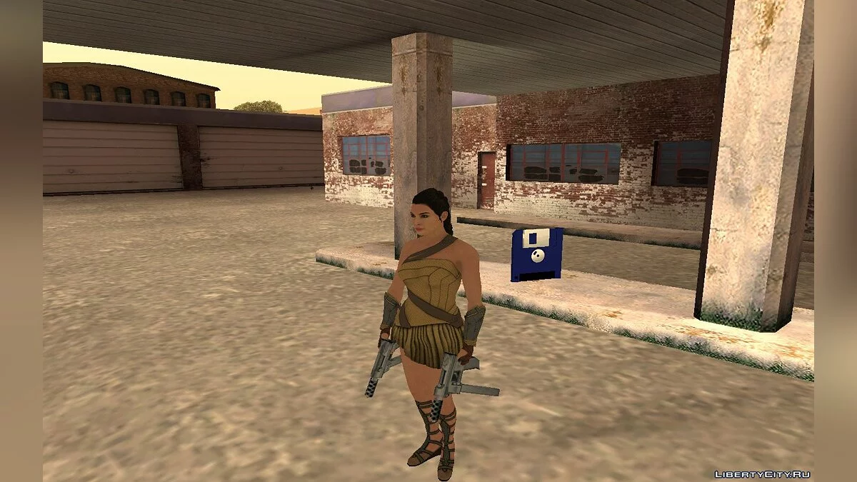 Filme da Mulher-Maravilha (Amazon) de Injustice 2 / GTA San Andreas
