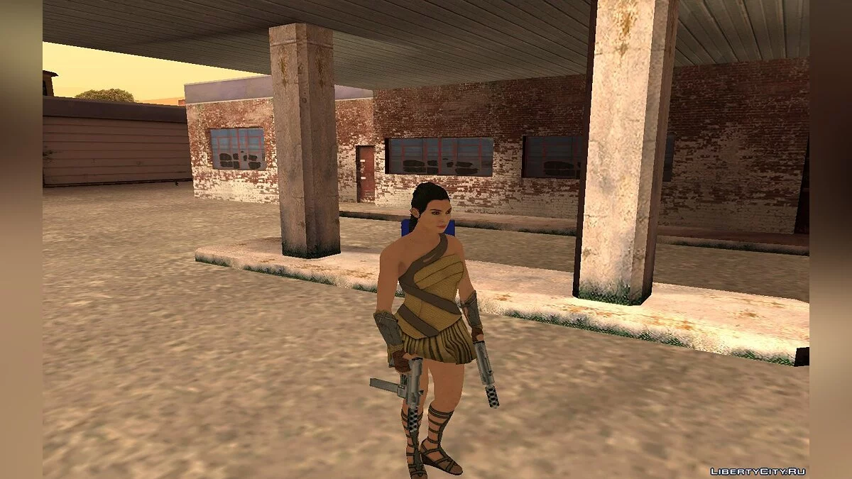 Filme da Mulher-Maravilha (Amazon) de Injustice 2 / GTA San Andreas