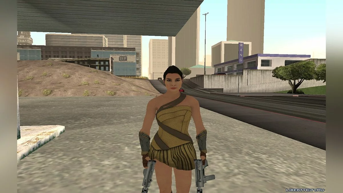 Filme da Mulher-Maravilha (Amazon) de Injustice 2 / GTA San Andreas