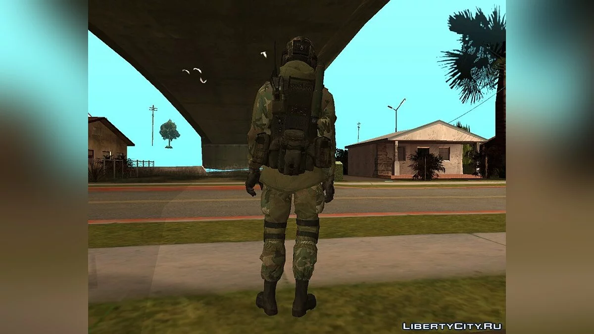 Advanced Warfare North Korean Assault Soldier / GTA San Andreas