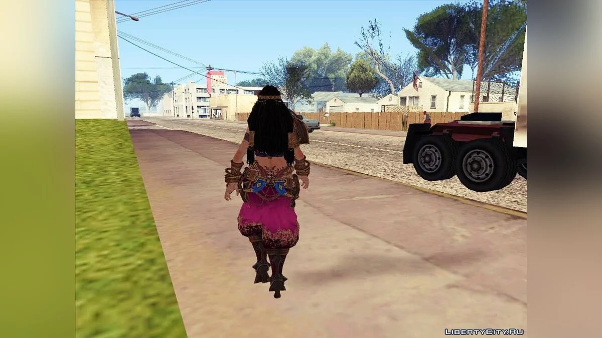 Аїша з Ренесанс Герої / GTA San Andreas